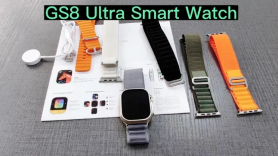 Smartwatch con braccialetto Bluetooth con cardiofrequenzimetro elettronico ultra nuovo GS8