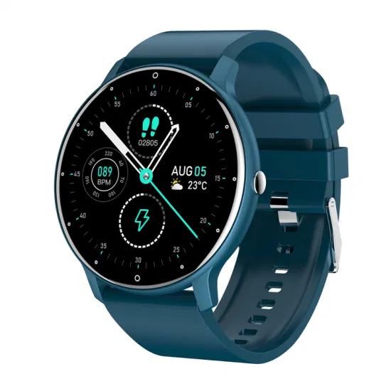 Zl02s Smartwatch Zl02D Touch Screen Reloj Inteligente Frequenza cardiaca Android Smart Watch Monitoraggio della salute SKD Sdk Orologi OEM ODM GPS Dafit Produttore personalizzato Uomo